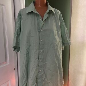 Architect Light Green Button-Up Shirt